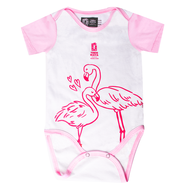 Pañalero Tren Maya Blanco Flamingo