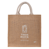 Bolsa De Mano Tren Maya Yute Beige