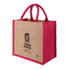 Bolsa De Mano Tren Maya Yute Rosa