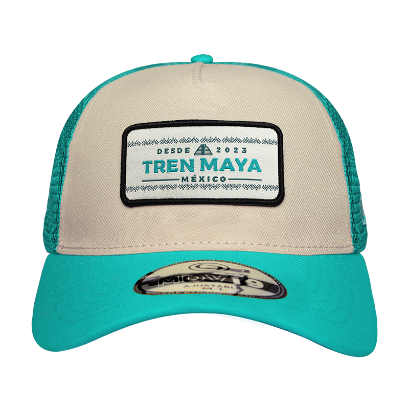 Gorra Tren Maya MDV19 Aqua Parche