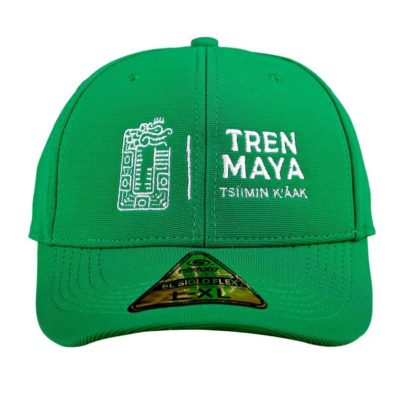 Gorra Tren Maya Vde Bandera