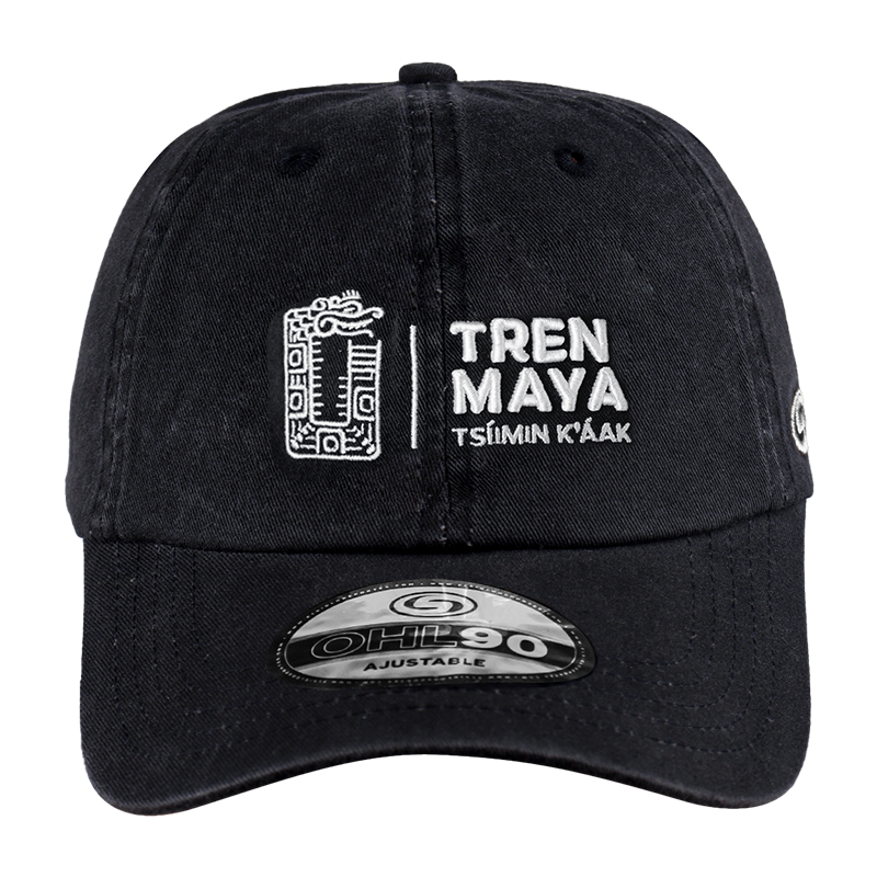 Gorra Tren Maya OHL90 Negro