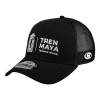 Gorra Tren Maya MDV19 Negro Malla