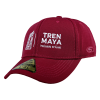 Gorra Tren Maya Flex Tinto
