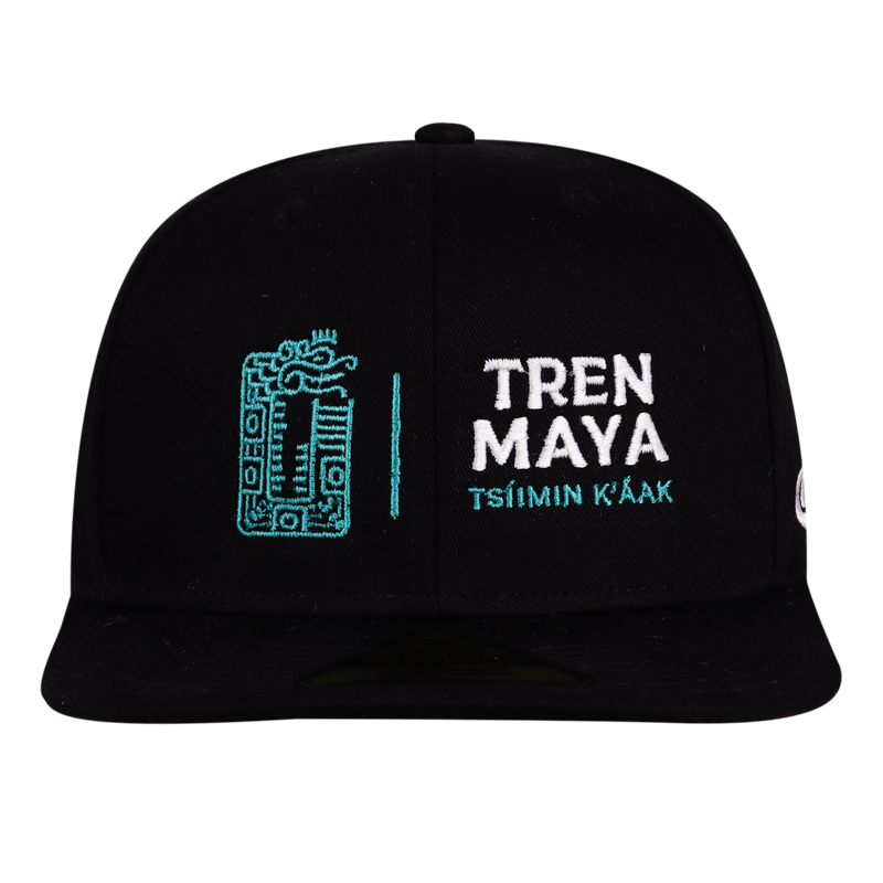Gorra Tren Maya Snapback Negro