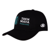 Gorra Tren Maya Velcro Negro Oficial