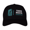 Gorra Tren Maya Velcro Negro Oficial