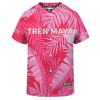 Jersey Tren Maya Rosa Hojas Infantil