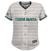 Jersey Tren Maya Sub Beige Grecas Dama