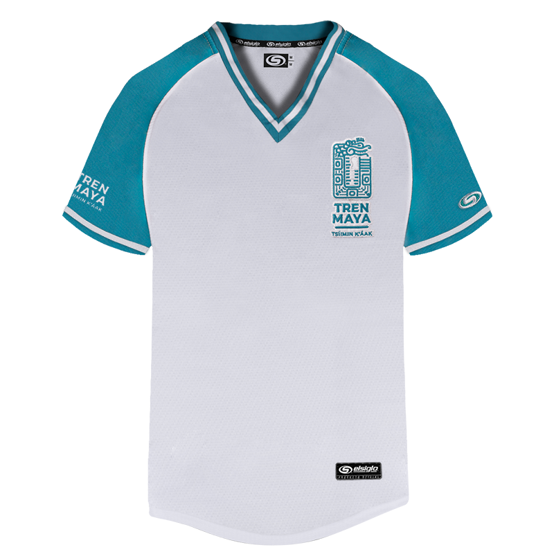 Jersey Tren Maya Essential Bco Verde Kids
