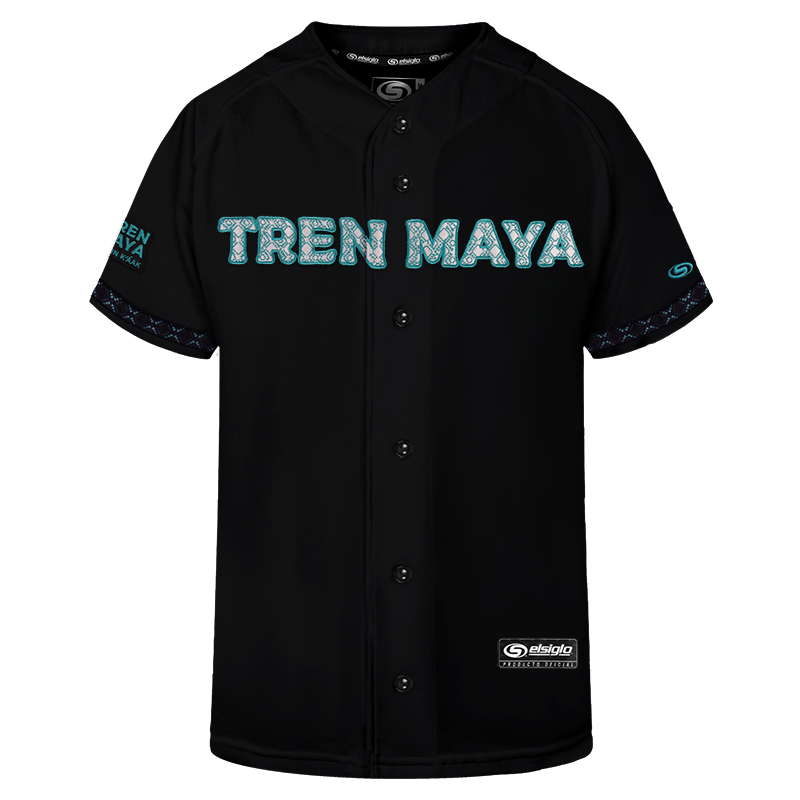 Jersey Tren Maya Negro Infantil