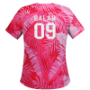 Jersey Tren Maya Rosa Hojas Dama