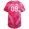 Jersey Tren Maya Rosa Hojas Infantil