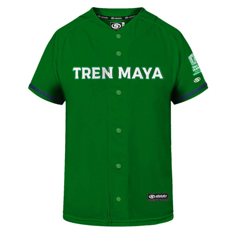 Jersey Tren Maya Verde Caballero