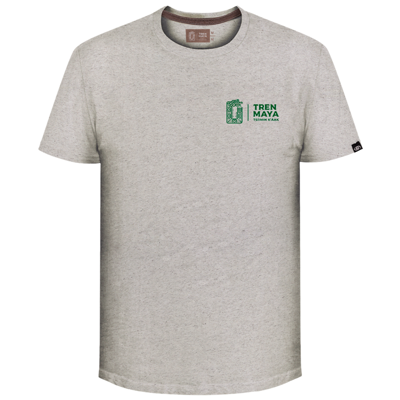 Playera Tren Maya Avena Figuras Mayas Caballero
