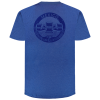 Playera Tren Maya Azul Jaspe Trenes Caballero