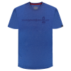 Playera Tren Maya Azul Jaspe Trenes Caballero