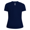 Playera Tren Maya Marino Logo Hojas Dama