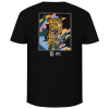 Playera Tren Maya Negra Jaguar Caballero