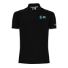 Playera Polo Tren Maya Negro Caballero
