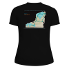 Playera Tren Maya Negro Ruta Dama