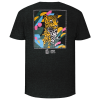 Playera Tren Maya Negro Jaspe Jaguar Caballero