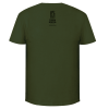 Playera Tren Maya Verde Jaguar Negro Caballero