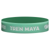 Pulsera Tren Maya Rubber Menta