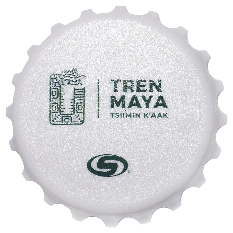 Destapador Tren Maya Blanco