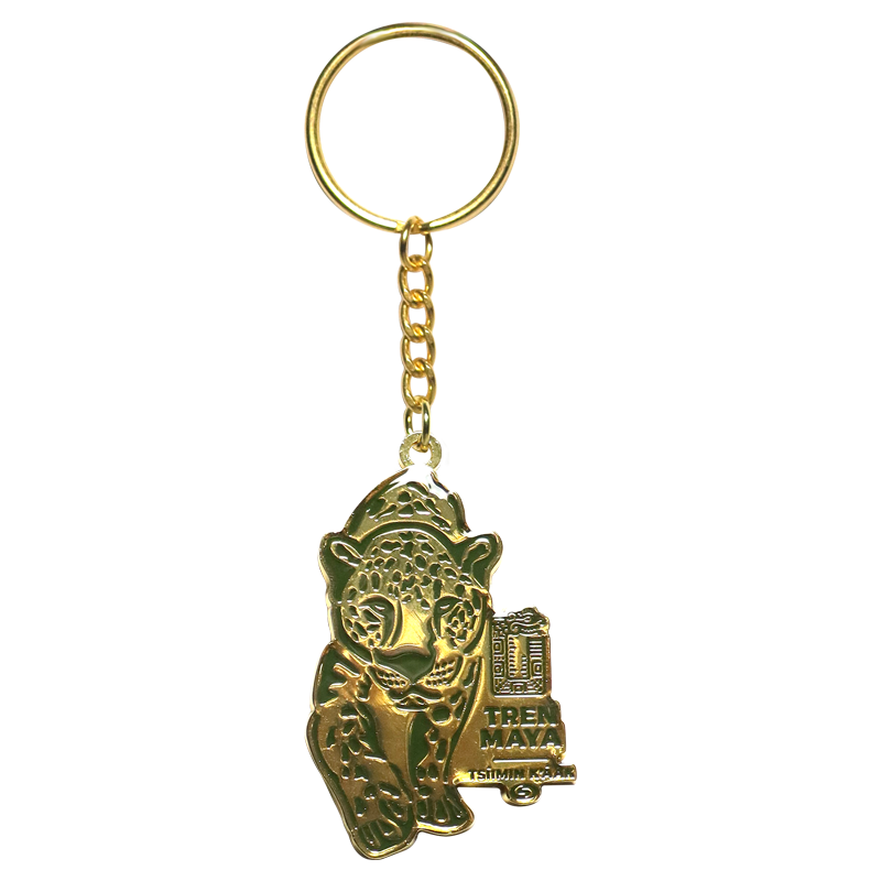 Llavero Tren Maya Jaguar