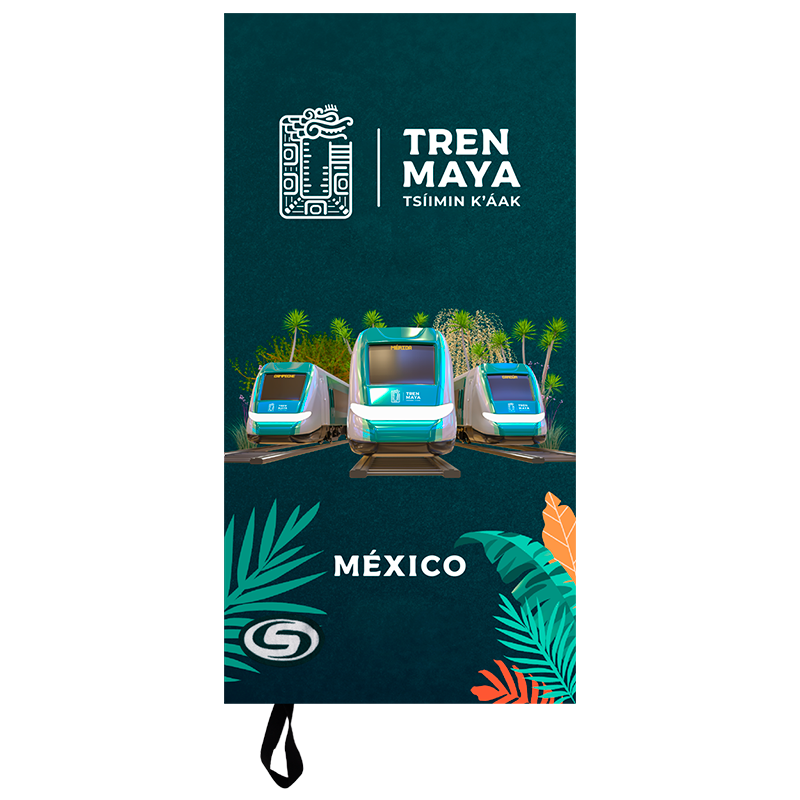 Toalla Tren Maya Verde