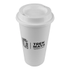 Vaso Tren Maya De Plástico Con Tapa