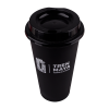 Vaso Tren Maya De Plástico Con Tapa