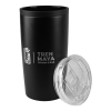 Termo Tren Maya Negro Plástico 540 ML